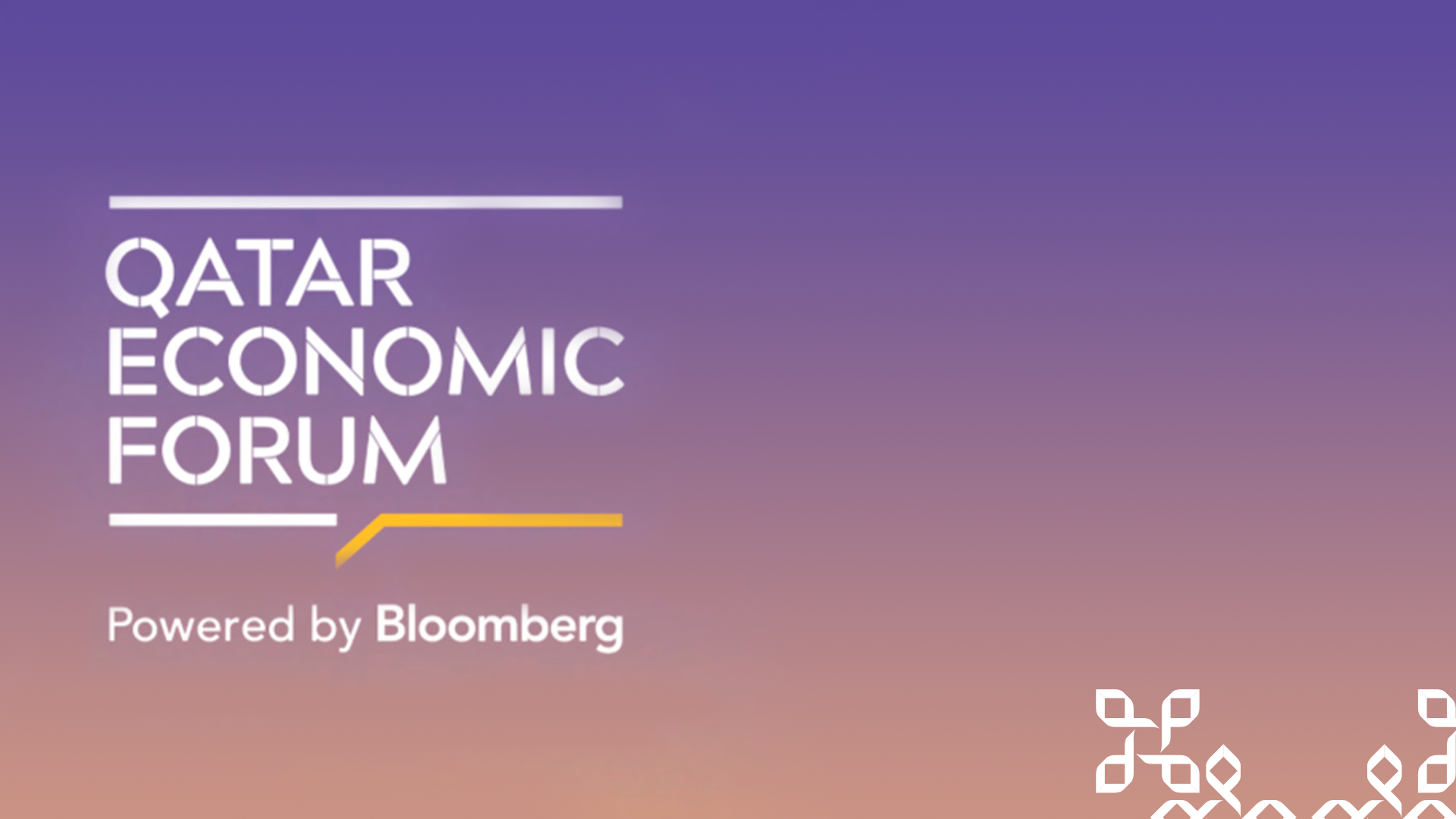 Qatar Economic Forum Powered by Bloomberg