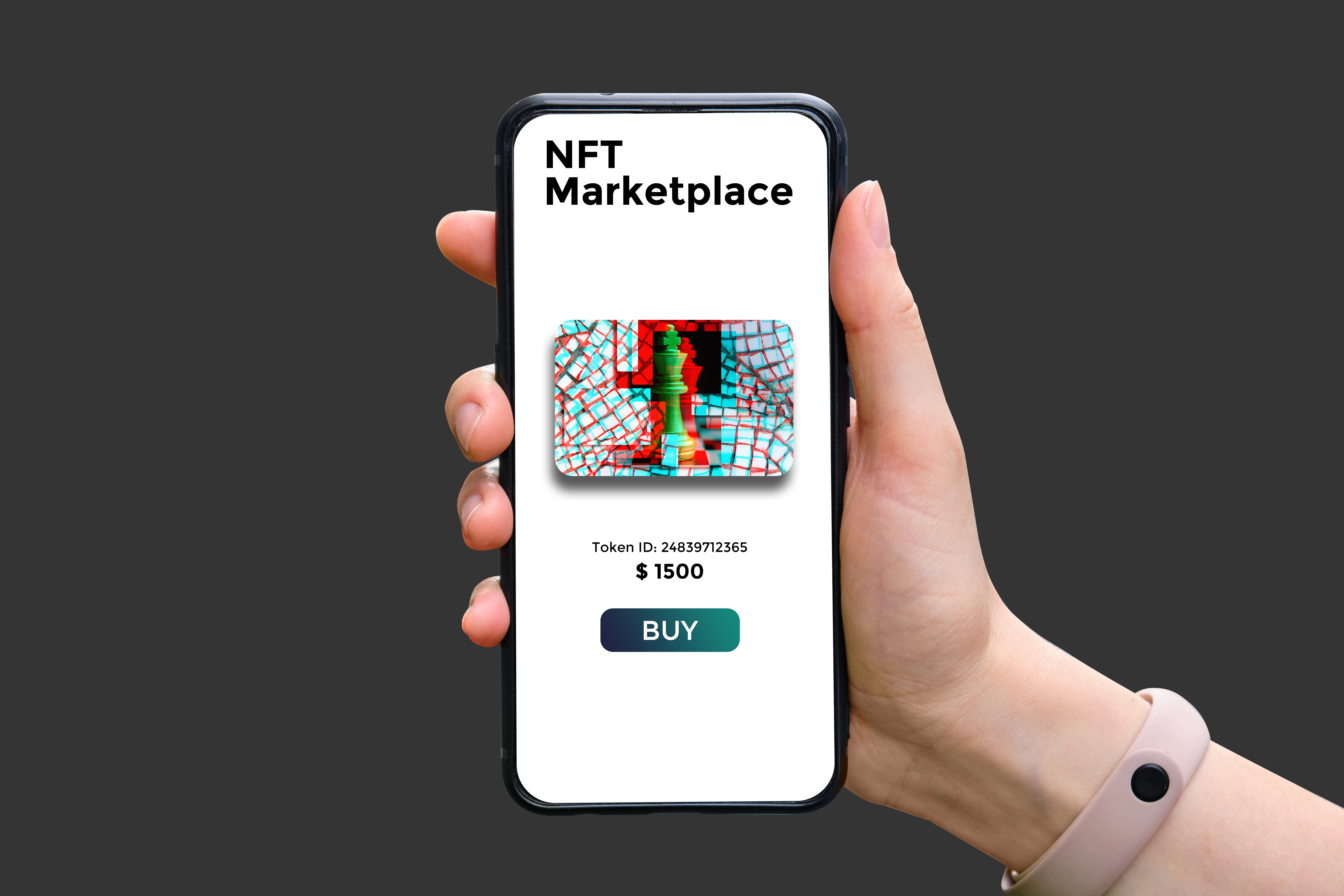 Representation of NFT Marketplace